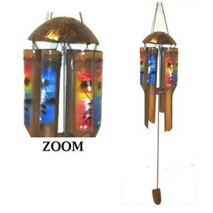 36" COCO CHIME WITH SEASIDE DESIGN 1
