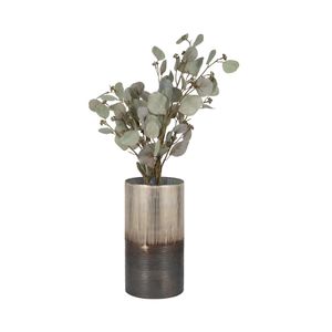 ARLOROSE SILVER GLASS VASE 13 (IN) 3