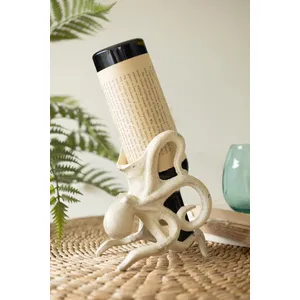 Cast Iron Octopus Wine Bottle Holder 2