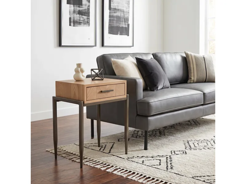 Verec Side Table Natural 2