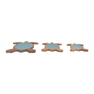 ROBINHAM SET OF 3 BLUE TRAY 1 (IN) 6