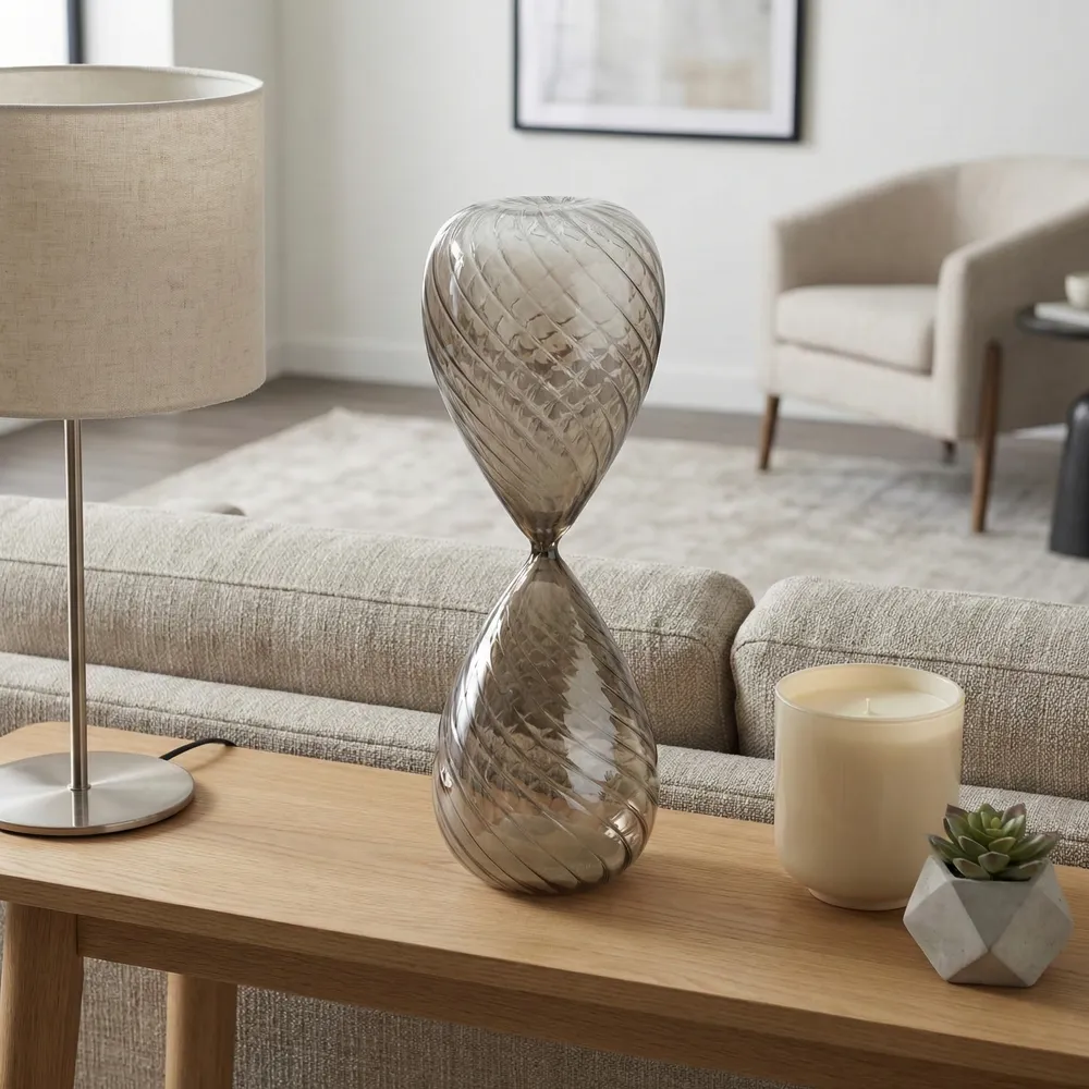 GRANTHAMMOOR CLEAR HOURGLASS 17 (IN)