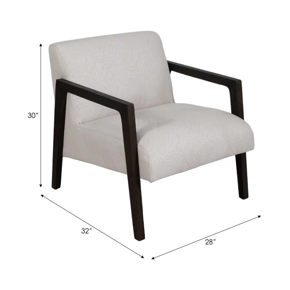 DERMOTWAY WHITE CHAIR 30 (IN)