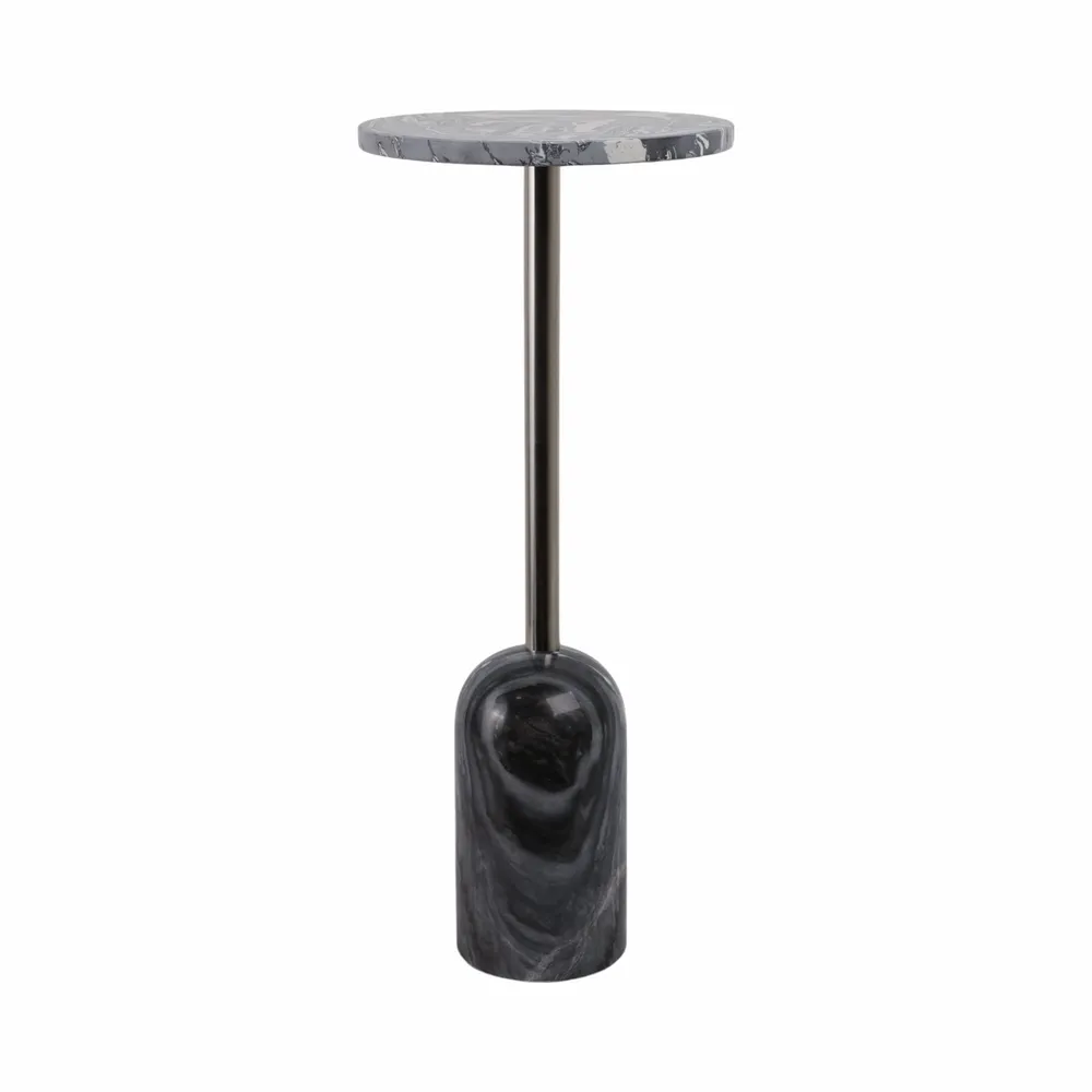 TRENTONROSE GRAY TABLE 24 (IN)