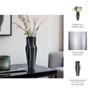 SAGEVALE GRAY VASE 12 (IN) 9