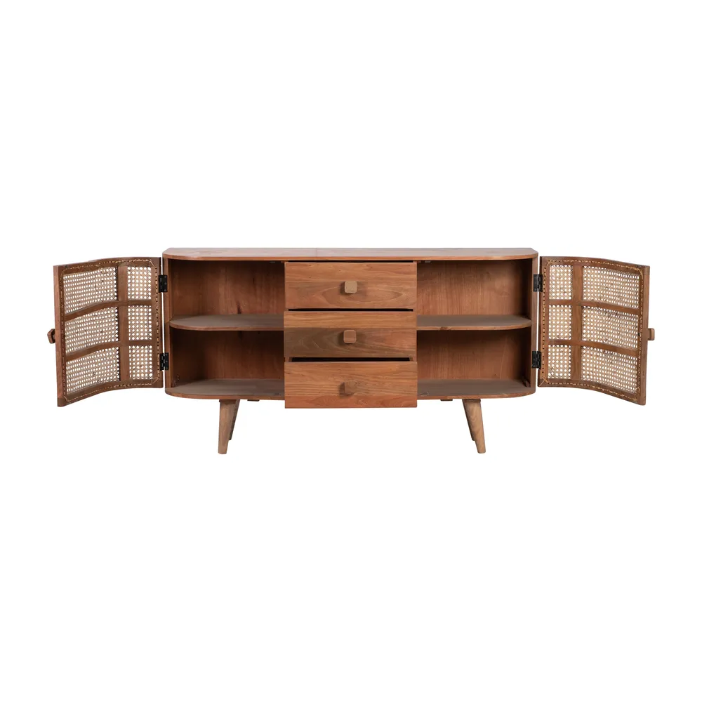 HARVEYDALE BROWN CABINET 34 (IN)