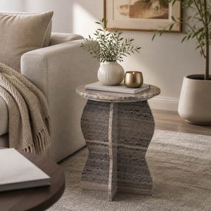 NATEWAY BLACK TABLE 20 (IN) 10