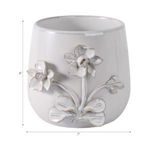 VINSONRUN IVORY PLANTER 6 (IN) 9