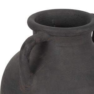 DRAKEWELL BLACK VASE 13 (IN) 6