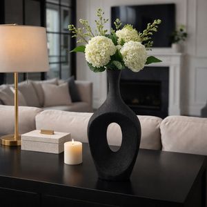 DUTTONRIDGE BLACK VASE 19 (IN) 2