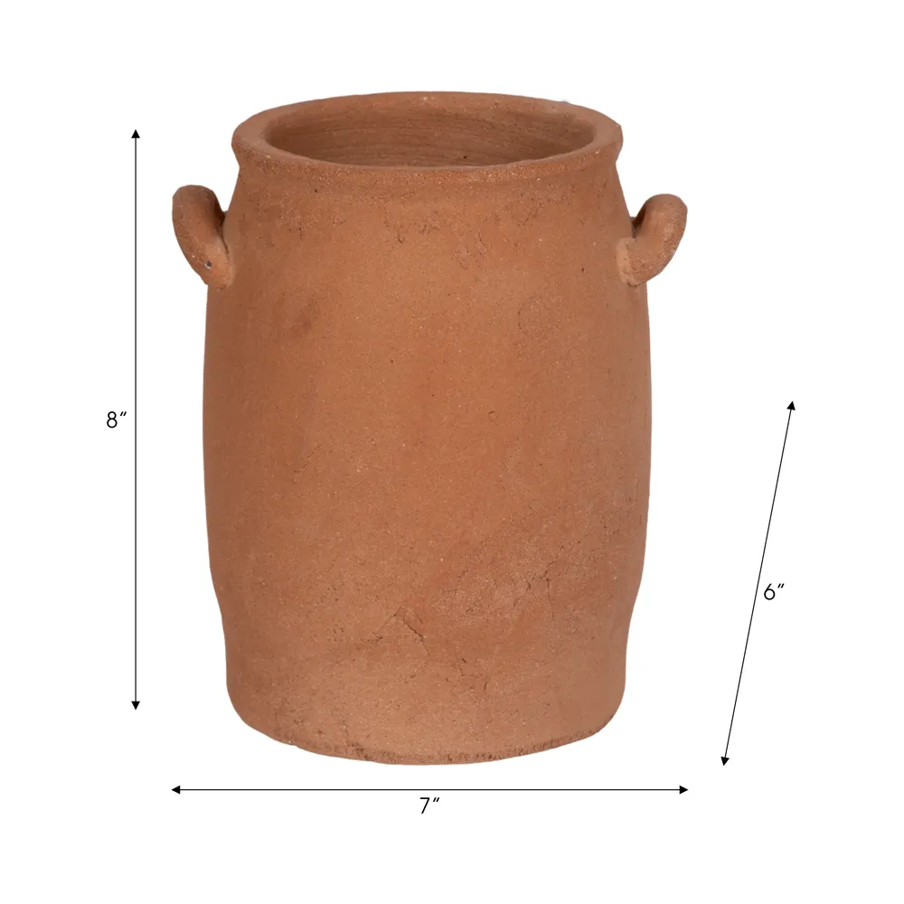 FRAZERCROSS RED VASE 8 (IN)
