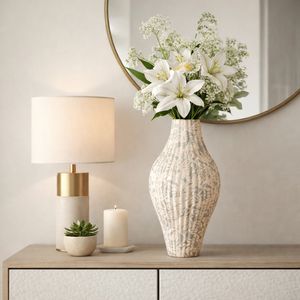 DANFORTHPARK GRAY VASE 20 (IN) 13