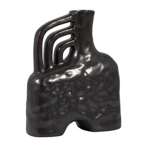 WELDONGROVE BLACK VASE 12 (IN) 4