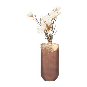 HALTONBURN GOLD GLASS VASE 16 (IN) 5