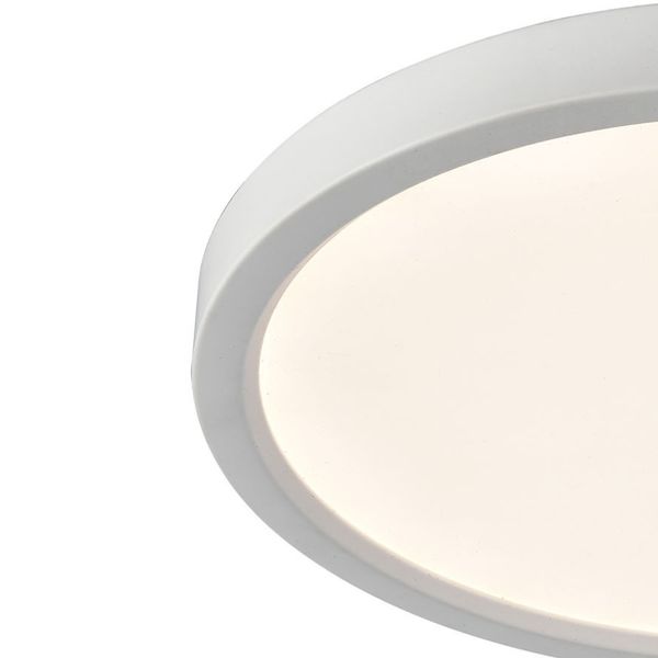 Titan 13'' Wide Integrated LED Down Light -  Round White