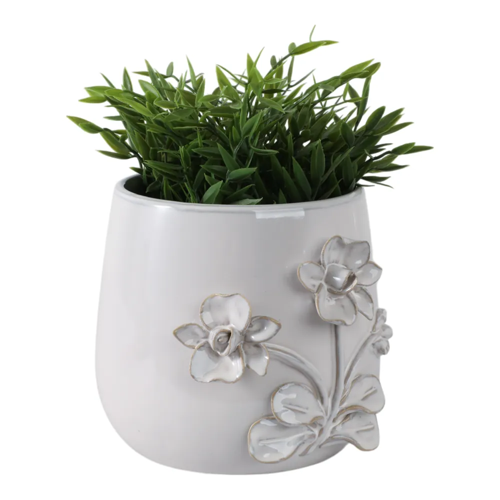 VINSONRUN IVORY PLANTER 6 (IN)