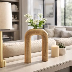 GUNNWORTH BROWN VASE 11 (IN) 2