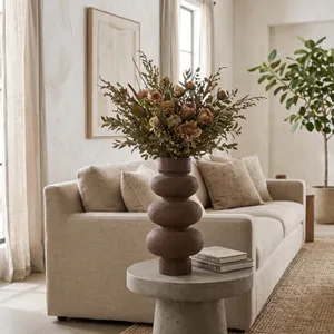 DOVERBROOK BROWN VASE 22 (IN) 9