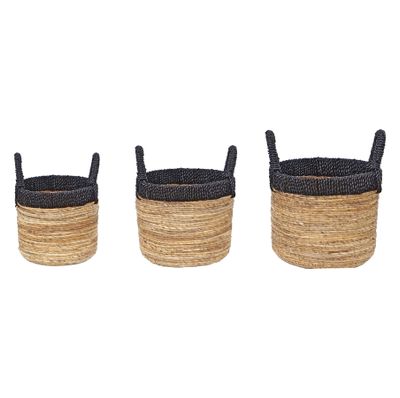 Holset Basket - Set of 3 Gray