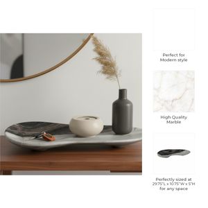 DUFFYBROOK GRAY TRAY 5 (IN) 9