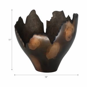 CASPERSIDE BRONZE VASE 11 (IN) 10