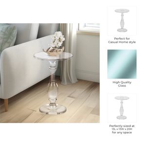 HESTONVIEW CLEAR TABLE 20 (IN) 9