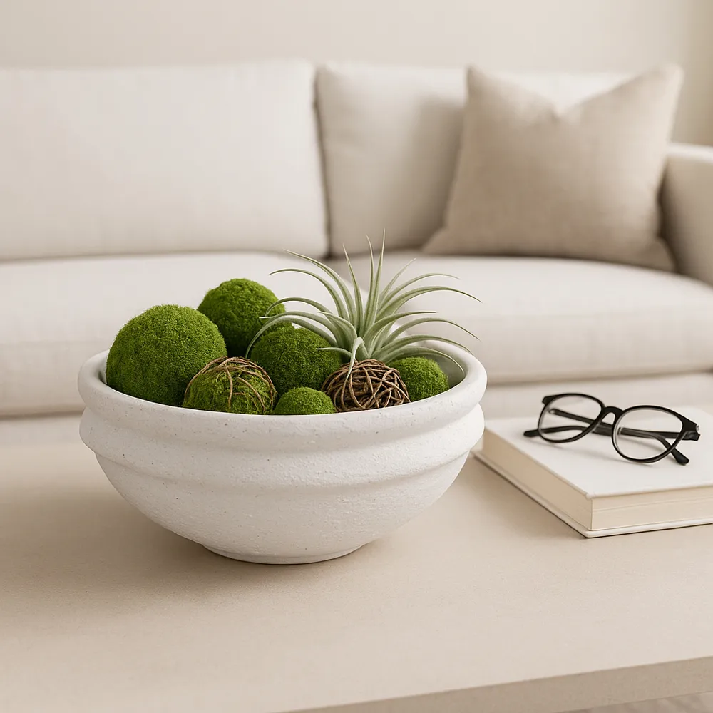 REEDWOOD WHITE BOWL 6 (IN)