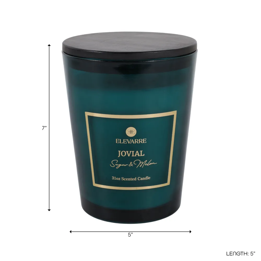 ROWANSTONE JOVIAL SUGAR & MELON CANDLE 7 (IN)