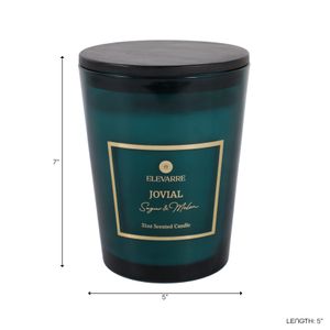 ROWANSTONE JOVIAL SUGAR & MELON CANDLE 7 (IN) 10