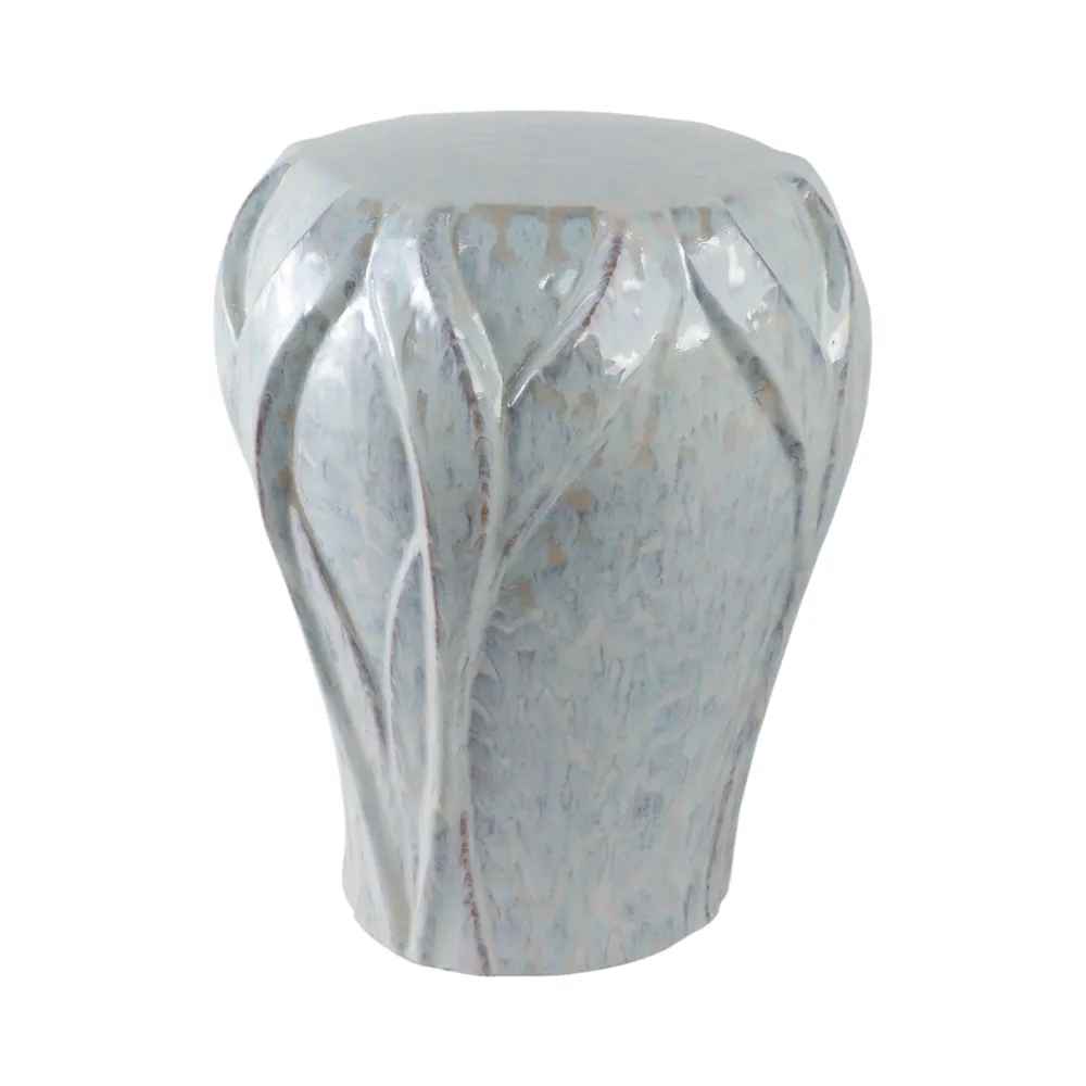 JASPERRUN IVORY GARDEN STOOL 18 (IN)