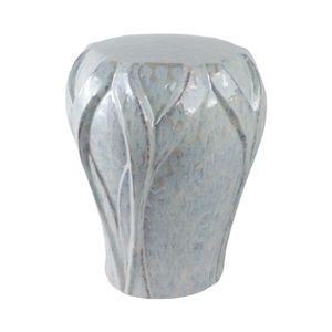 JASPERRUN IVORY GARDEN STOOL 18 (IN) 3