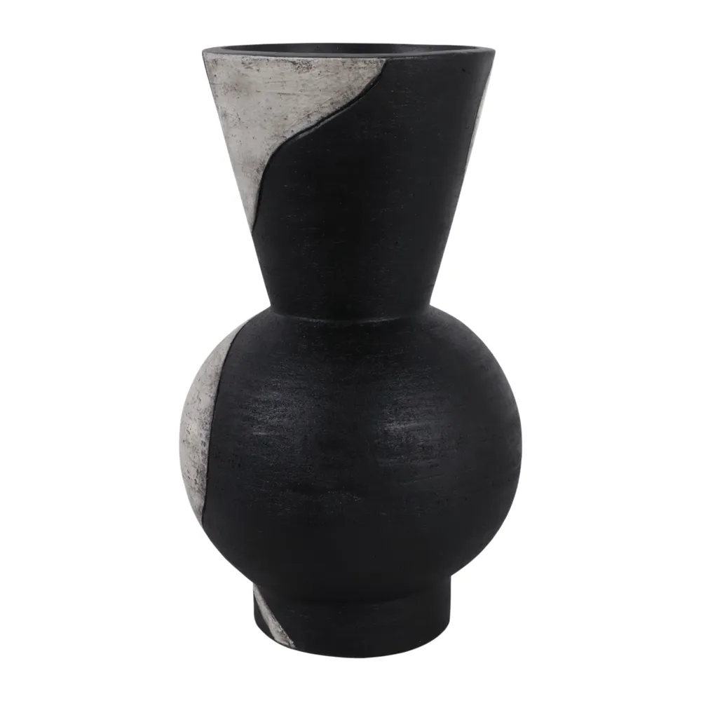 BLAIRRUN WHITE VASE 18 (IN)