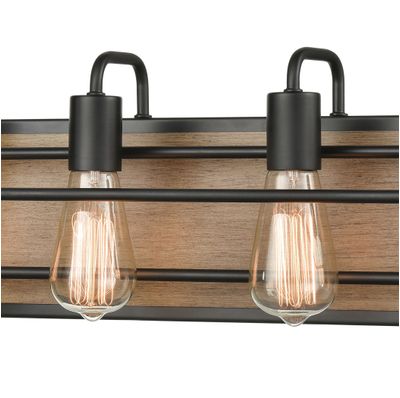 Copley 27″ Wide 4-Light Vanity Light - Matte Black