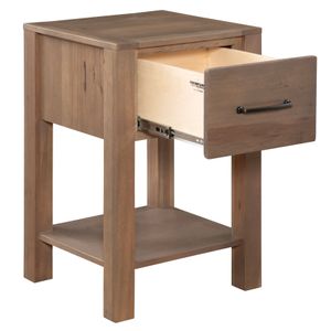 re.curated One Drawer Nightstand with Shelf - 20-inch 2