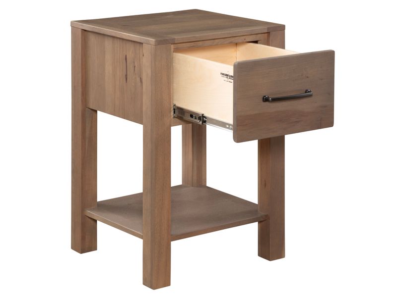 re.curated One Drawer Nightstand with Shelf - 20-inch 2