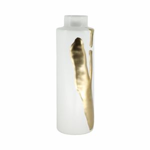 JUNEROSE WHITE VASE 16 (IN) 3