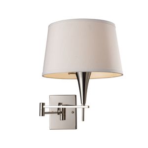 Swingarms 16'' High 1-Light Sconce - Polished Chrome 1