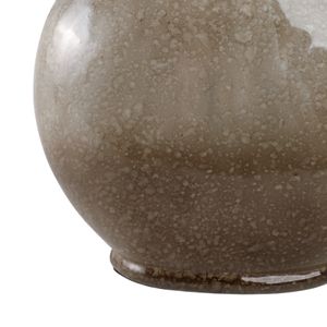 TATUMMORE WHITE GLASS VASE 16 (IN) 6