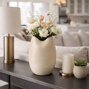 CHESTERMILL CREAM VASE 12 (IN) 2