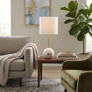 BRIGHTONLEY WHITE LAMP 23 (IN) 2