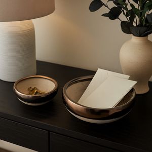 DANFORTHMILL SET OF 2 GRAY BOWLS 5 (IN) 2