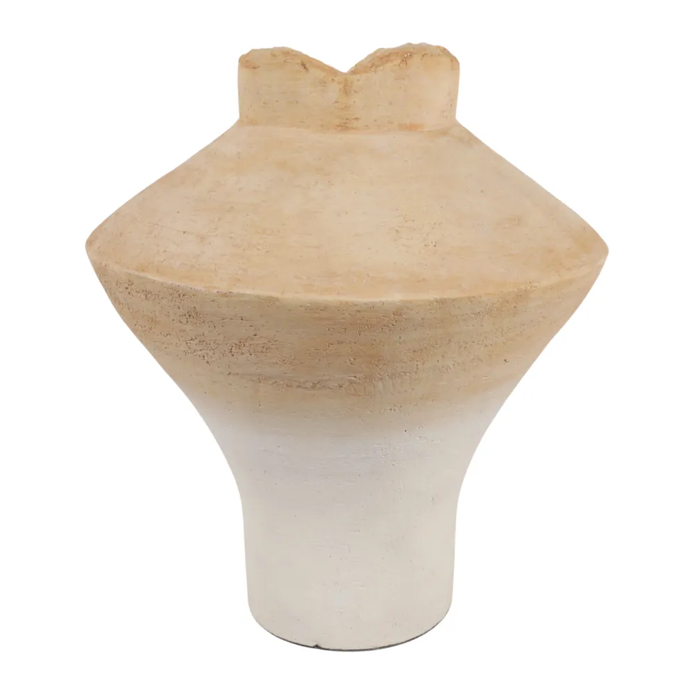 ELDERSHAW WHITE VASE 18 (IN)