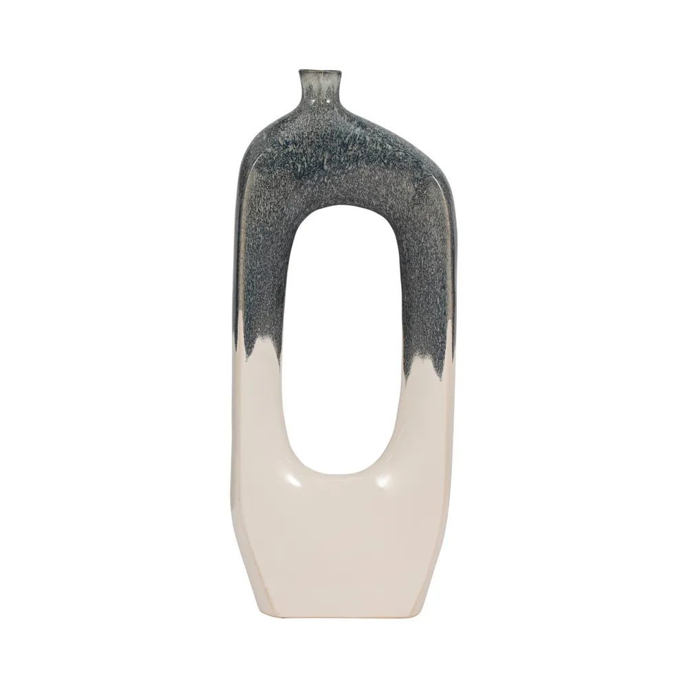 BRICE BLUE VASE 26 (IN)