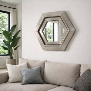 FERNSIDE SILVER MIRROR 20 (IN) 9
