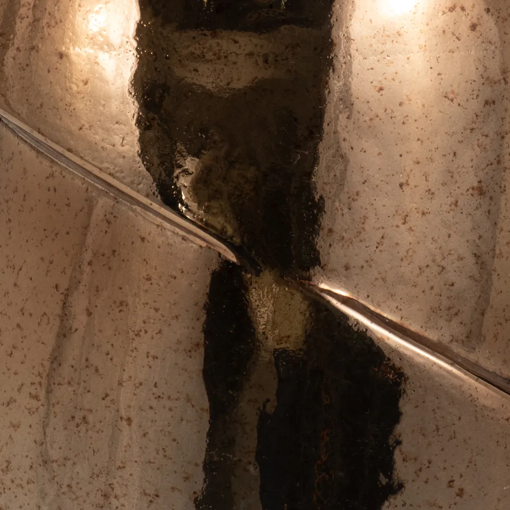 NASHCLIFF BRONZE GLASS VASE 19 (IN)