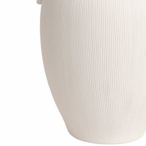 GARTONSHAW WHITE VASE 15 (IN) 6