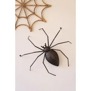 Black Metal Halloween Spider 1