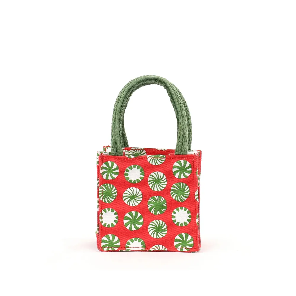 Peppermint Candy Small Tincy Wincy Reusable Gift Bag