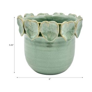 SLATERCLIFF GREEN PLANTER 6 (IN) 9