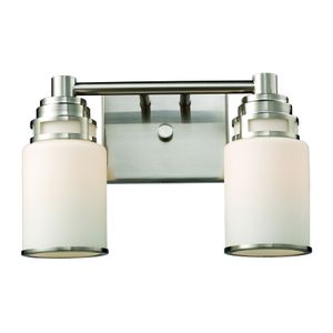 Bryant 14'' Wide 2-Light Vanity Light - Satin Nickel 1